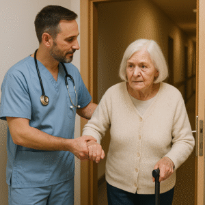 נוהל קבלת דייר חדש בבית אבות סיעודי